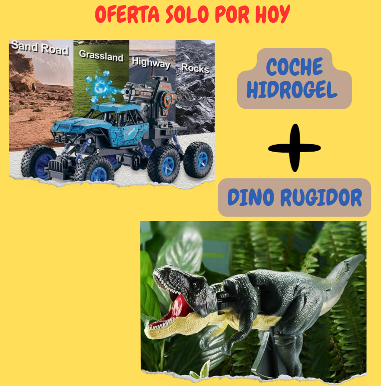 COCHE 6X6 HIDROGEL + ENVIO GRATIS